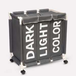 Vasketøjskurv Med Tre Rum