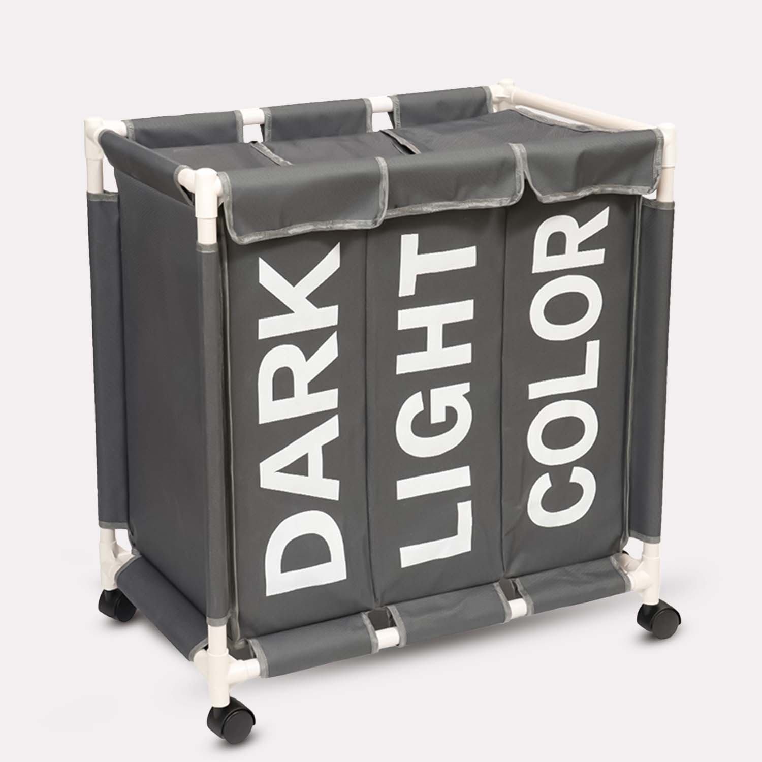 Vasketøjskurv Med Tre Rum