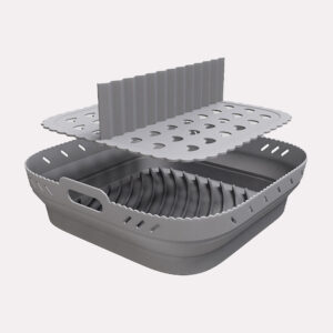 Firkantet silikoneform med opdeler