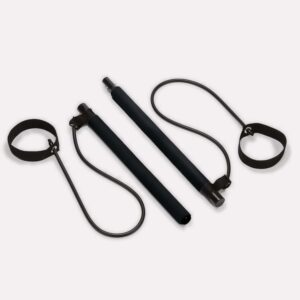 Pilates stang med elastik