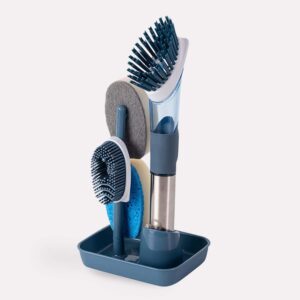 Silikone opvaskebørste m. sæbedispenser