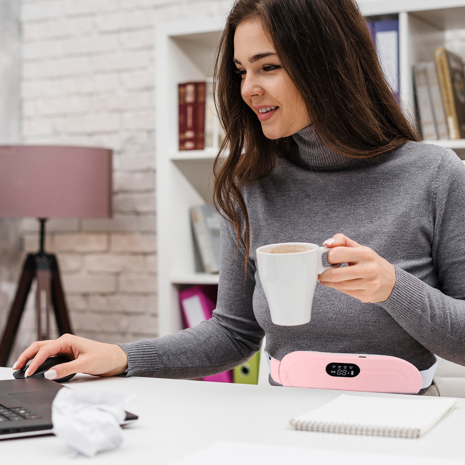 Varmepude Til Menstruationssmerter - Billede 2