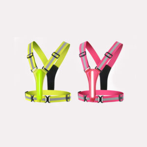 LED løbevest med lys