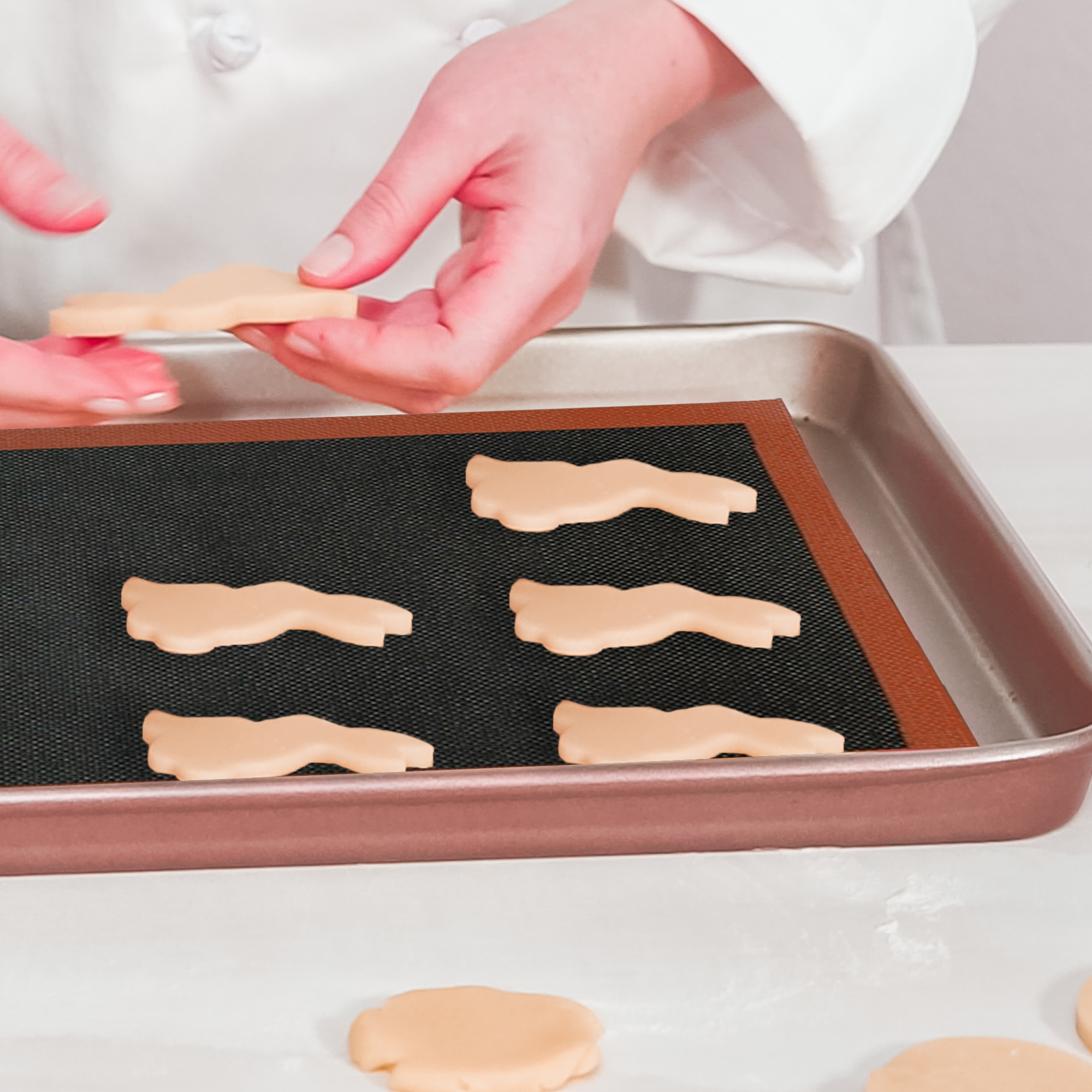 Silikone bagemåtte - Billede 3