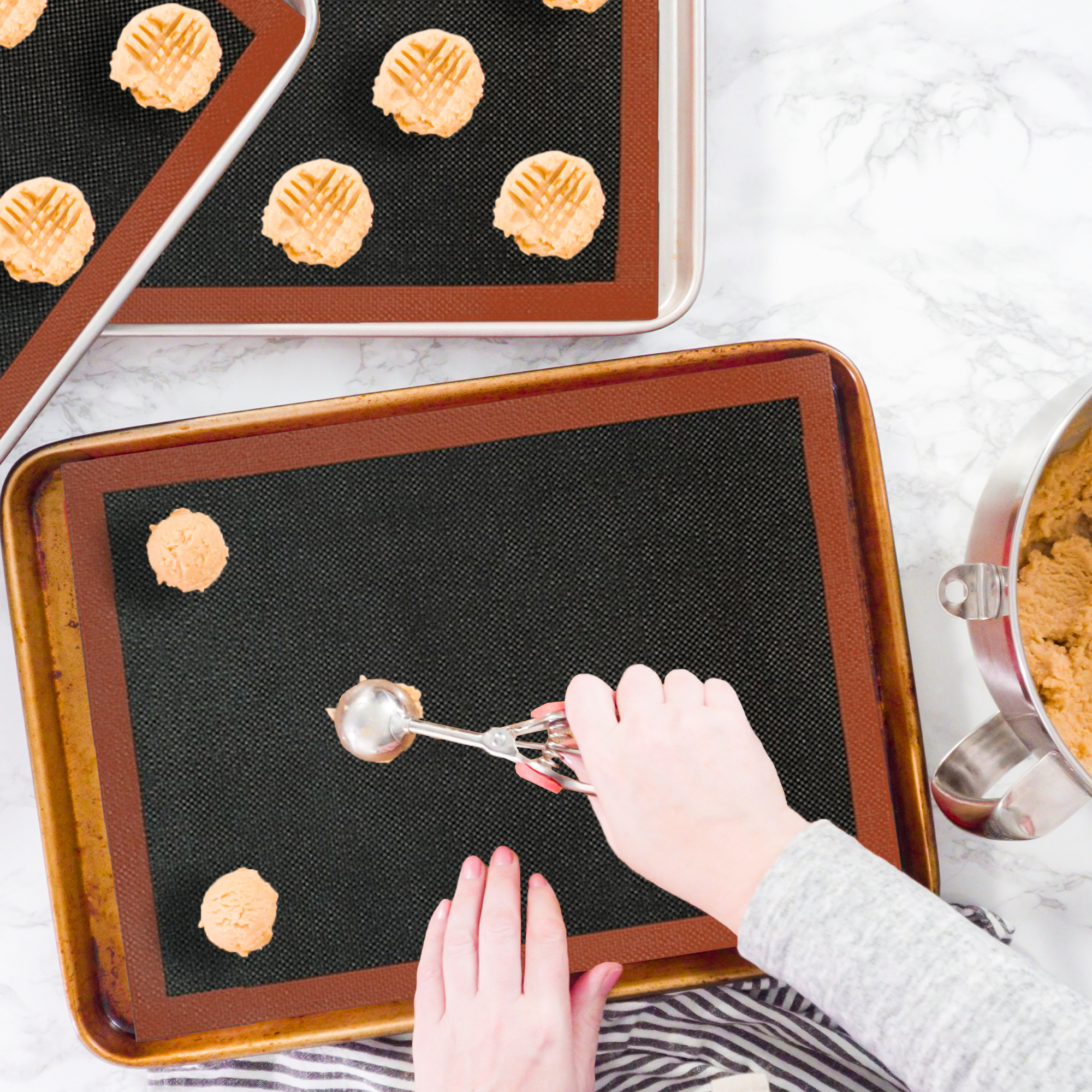 Silikone bagemåtte - Billede 2