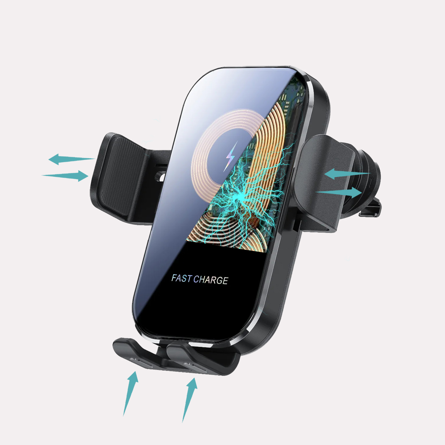 Mobilholder Med Trådløs Opladning