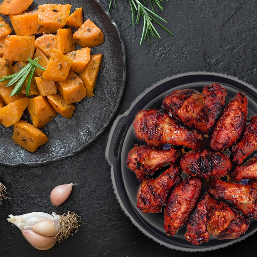 Rund silikoneform med opdeler - Billede 3