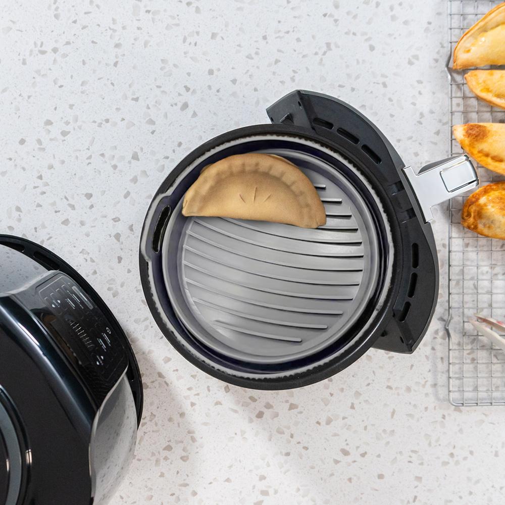 Rund silikoneform med opdeler - Billede 2