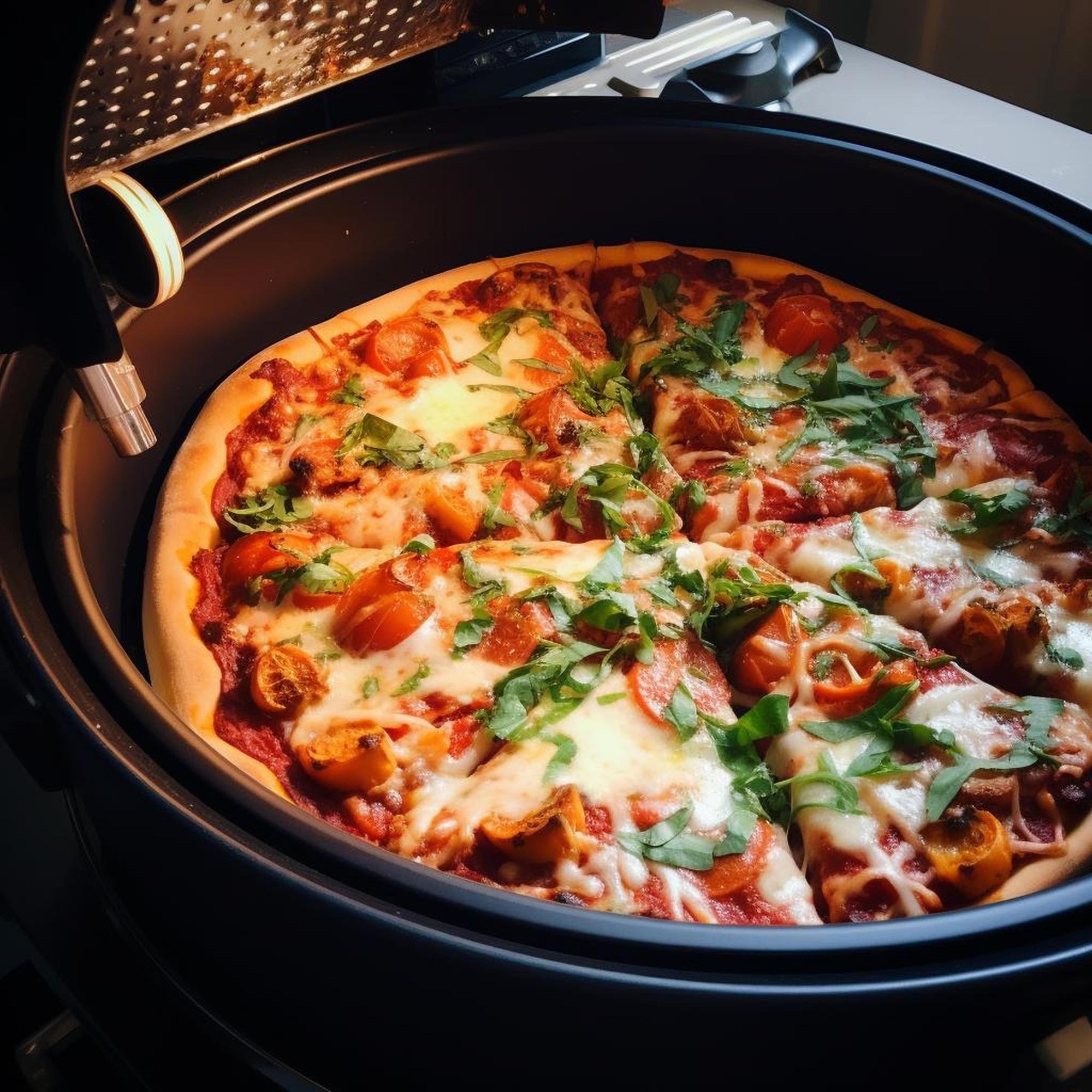 Tilbehørssæt Til Rund Airfryer - Billede 3