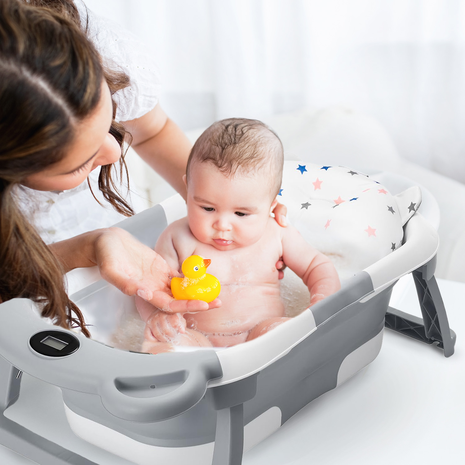 Sammenfoldeligt badekar - Billede 3