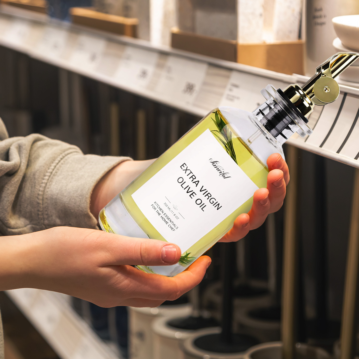 Olieflaske - Billede 3