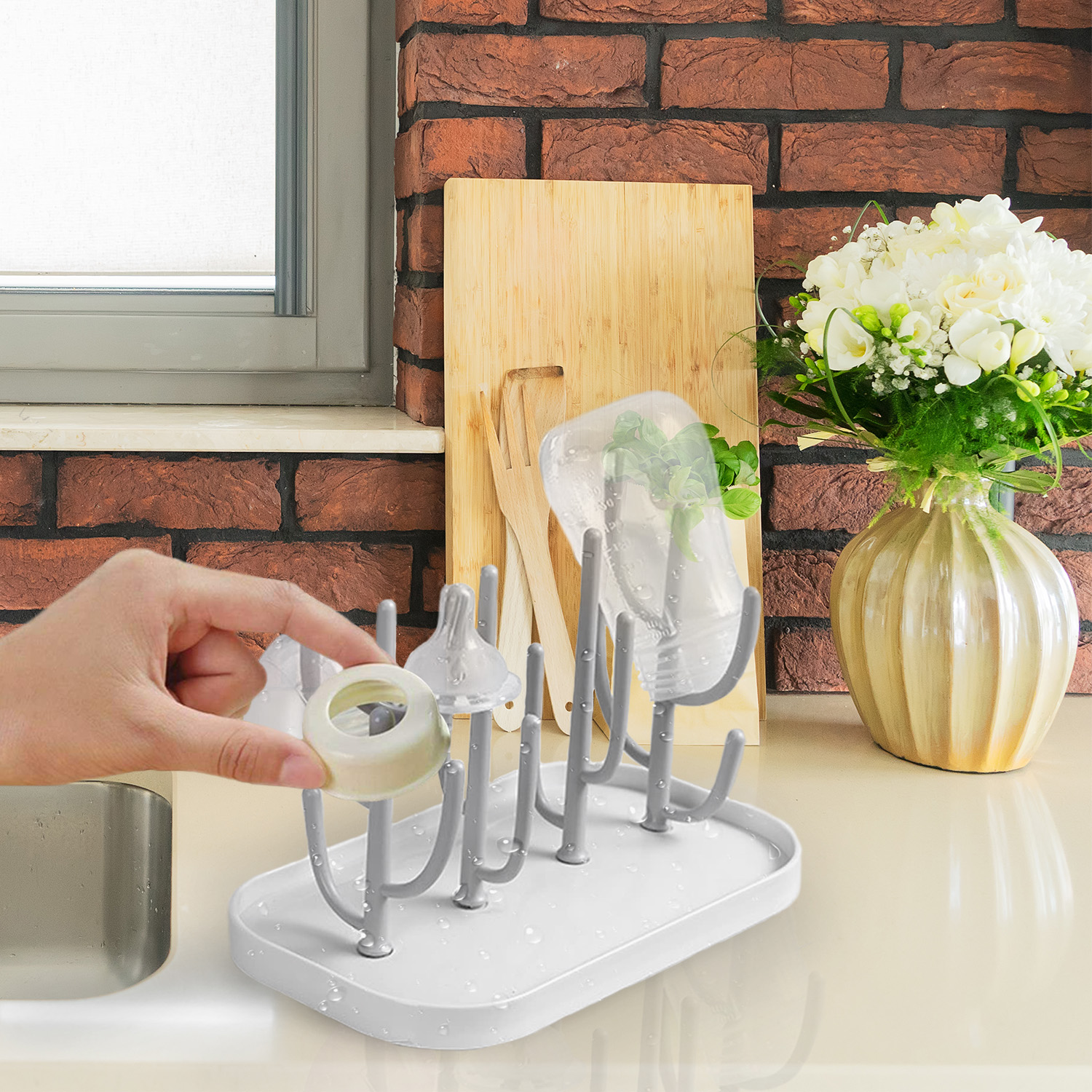 Flasketørrestativ - Billede 2