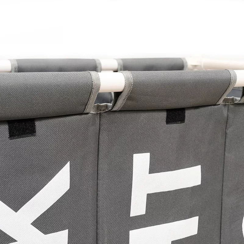 Vasketøjskurv Med Tre Rum - Billede 4